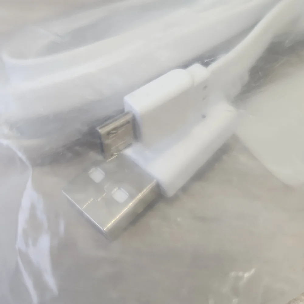 White USB Charging Cable